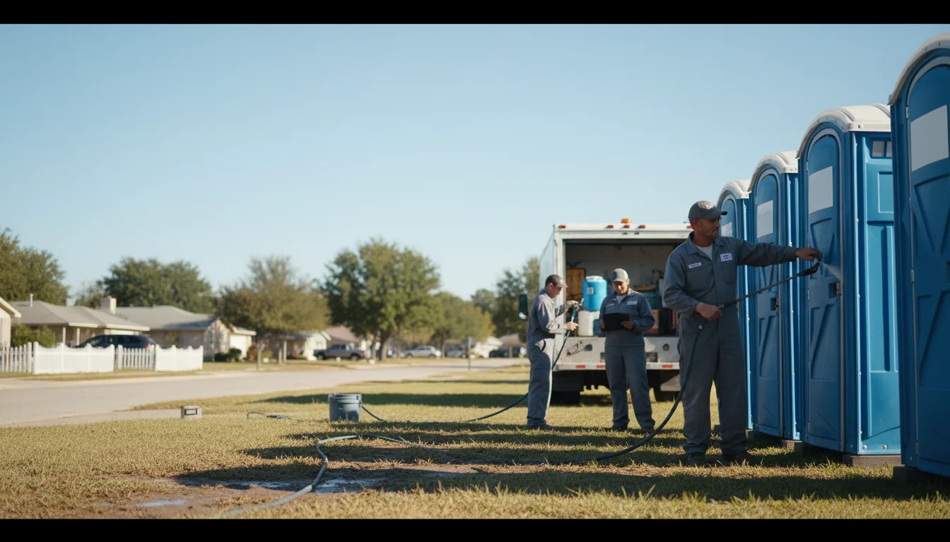 Long-Term Portable Toilet Rental in Cook, NE near me
